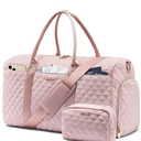 LOVEVOOK Travel Duffle Bag,Carry on Overnight Bag with Shoe Compartment,Weekender Bags for Women with Toiletry Bag,Gym Duffel Bag with Wet Pocket,Hospital Bags for Labor and Delivery