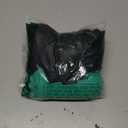 ZESICA Womens Long Sleeve Striped Midi Dresses Crewneck Button Ribbed Knit Pleated A Line Swing Sweater Dress