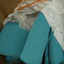 idee-home Outdoor Cushions for Patio Furniture, Outdoor Seat Cushion, Waterproof Hampton Bay Deep Seat Replacement Couch Chair Cushions for Garden Lawn Backyard Deck, 28.5 x 28.5 Peacock Blue