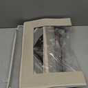 2-in-1 Hat Organizer for Baseball Caps Holds 48-60 Caps Hat Storage with Adjustable Divider Stackable Hats Holder for Closet with Clear lid Cowboy Hat Box for Men Women 2 PCS Beige and Grey (White)