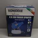 Electric ULV Portable Fogger Sprayer Machine 4.5L (1.2 Gallon) Cold Fogger Machine Spraying Distance 30ft for Home, Hotel, Church, School, Yard