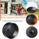 3313107 033 3104887 009 385002300 Compatible Upgraded Air Conditioner Blower Wheel Plastic Body With Reinforced Aluminum Core Durable Stable Easy To Install