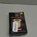 Disposable Coffee Filters (2.1" H) for My K-Cup, K-Carafe, Cuisinart SS-RFC and Other Large Reusable Filter Cups (Unbleached 100 Count)