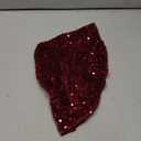 Red Tree Skirts Christmas 21 Inch Sequin Glitter Tree Skirts Velvet Fabric Decoration Halloween Tree Skirt Glittery Pencil Tree Skirt for Festival Holiday Party Purple Ornament Decorations