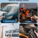 Compressed Air Duster, 130,000RPM Multi-Functional Electric Blower with 4-Speed Adjustable Settings for Dust Removal, Blowing & Suction Ideal for Cars, Computers, Keyboards, and OutdoorsBlack