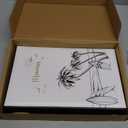 Holoary Travel Photo Album 4x6 300 Photos Three Pictures Per Page, Memo Writing Area for Each Pocket, Vacation Photo Album Printed Book Cover Travel Design Honeymoon Memories