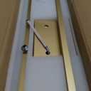 LED Wall Sconce Set of 2 Gold Remote Modern LED Vanity Lights Set of 2 Indoor Wall Light Fixtures for Living Room, Dimmable Wall Sconce for Bedside Bedroom Bathroom, 31.5inch 2 Pack, 32 inches