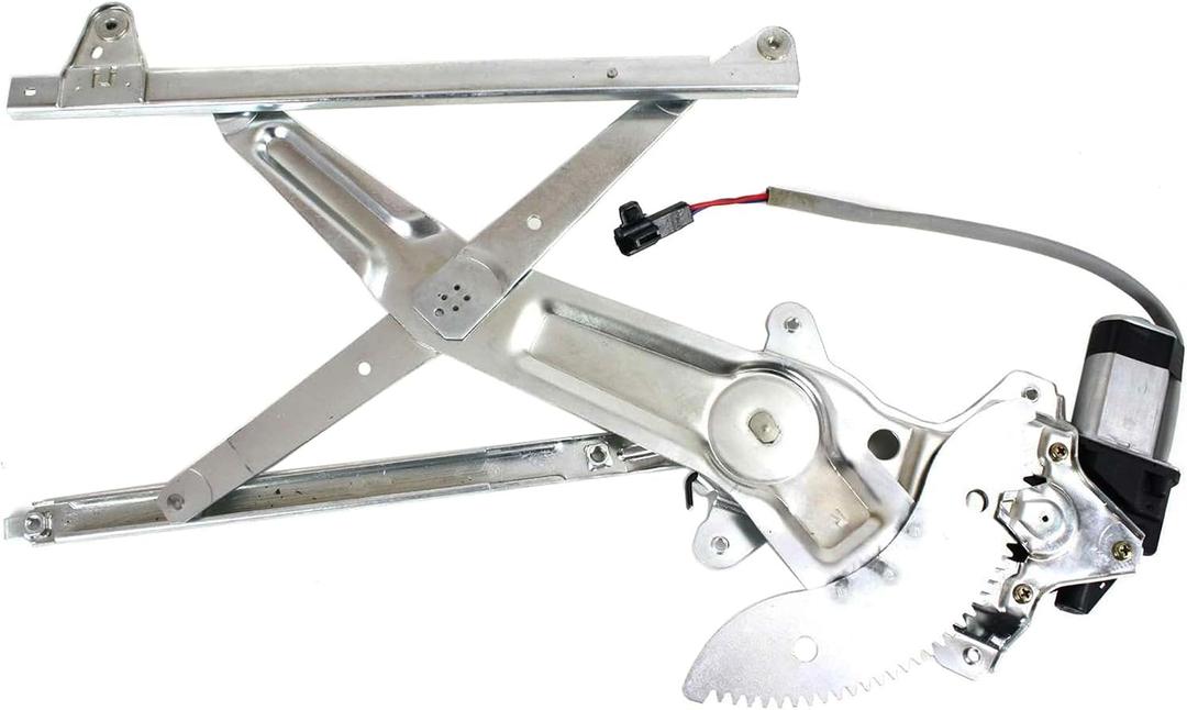 JC Whitney Window Regulator Front, Passenger Side Compatible with Toyota Camry 1997-2001 RH, Power, with Motor, Japan/USA Built Vehicle JT462907