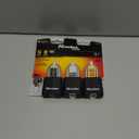 Master Lock Black Magnum Keyed-Alike Padlocks with All-Weather Cover, Outdoor Lock for Fence or Gate with a 1-7/8 Inch Lock Body and 1-1/2 Inch Shackle, 3-Pack