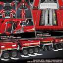Mould King 17008 Technology Crane Building Set, Large Heavy Duty Crane Truck Building Kits with 20 Motors, APP Programmable Construction Vehicle Model Kit for Adult(8506+ PCS)