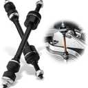 2-Pcs Sway Bar Link Front fits for 2003-2021 Dodge RAM 1500 RAM 2500 RAM 3500 RAM1500 Classic stabilizer bar link Repacement K80894