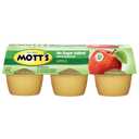 Mott's No Sugar Added Applesauce, 3.9 Oz Cups, 72 Count (12 Packs Of 6), Good Source Of Vitamin C, No Artificial Flavors