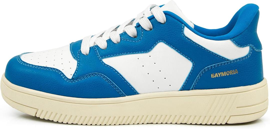 Baymoria Women's Fashion Walking Sneakers Non-Slip Platform Comfort Skateboard Shoes with Breathable Upper Stylish Casual Tennis Shoes for Workout Athletic (8)