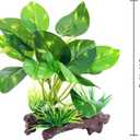 3PCS Artificial Fish Tank Plants Silk Aquarium Plants for Betta Fish