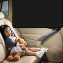 5 x Car Side Window Sun Shades, Window Sunshades Privacy Curtains, 100% Block Light for Breastfeeding, Taking a nap, Changing Clothes, Camping (Back Seat 2pcs)