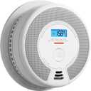 X-Sense 10-Year Battery Combination Smoke Carbon Monoxide Alarm Detector with Large LCD Display (Standalone Model)