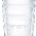 Tervis Clear & Colorful Lidded Made in USA Double Walled Insulated Tumbler Travel Cup Keeps Drinks Cold & Hot, 10oz Wavy, Frosted Lid