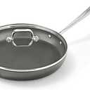 All-Clad HA1 Hard Anodized Nonstick Fry Pan 12 Inch Induction Oven Broiler Safe 500F, Lid Safe 350F Pots and Pans, Cookware Black