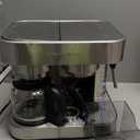 Espressione Combination Stainless Steel Espresso + Coffee Maker, 10 cups