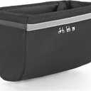Bike Basket Front, 16L Large Bicycle Basket Heavy Duty with Anti-Scratch & Portable Backpack Style Strap, Waterproof for Brompton