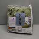 Tex Trend 100% Cotton Blankets King Size  Durable and Versatile Waffle Weave Blanket for Spring Summer  Cozy, Lightweight & Breathable - Sage Green, 90x108 Inches