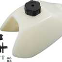 Plastic Fuel Tank with Cap Replacement for TRX70 FourTrax 70 1986-1987 Replacement for FT49071