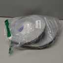 HVAC OV 2pack Galvanized Metal Duct End Cap - 8 Inch with Rubber Gasket for Better Fit