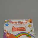 Dinosaur Color Sorting Sensory Toy Travel Toys for Toddler 1-3 Airplane Toy Roadtrip Essenstial for Toddlers Boys Gifts Fine Motor Autism Calm Fidget Montessori Preschool Activities for Kid Christmas
