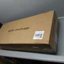 4 Tier Slim Bathroom Storage Cabinet, Narrow Organizer with Wheels and Toilet Paper Holder, Waterproof, No Assembly Required, Perfect for Small Spaces in Bathroom, Kitchen and Living Room (Cream White B)