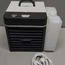 Portable Air Conditioners, Anti-leakage Water Mini Air Cooler with 3 Speeds, Personal Air Conditioner for Room Desk Office Home Tent-0910