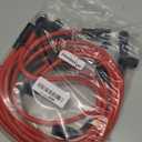 Spark Plug Wire Set 9718Q Compatible with Chevrolet GMC Cadillac C1500 C2500 C3500 K1500 K2500 K3500 Express Savana Suburban Tahoe Yukon Replaces 88862381 35-8150