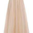 Victorian Regency Dresses for Women Ruffle Empire Waist Dress Exquisite Embroidery Elegant Gauze Party Gown M