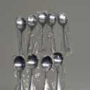 Pimoys 9 Pieces Toddler Spoons Kids Spoons, Kids Silverware Stainless Steel Toddler Utensils Metal Kids Cutlery Set Baby and Children Safe Flatware, Perfect for Small Hands