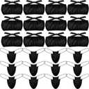 14 Pcs Women Disposable Underwear Set,Bras and Thong Panties for Spa, Strapless Underwear Spray One Size