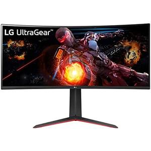 LG Ultragear QHD 34-Inch Curved Gaming Monitor 34GP63A-B, VA with HDR 10 Compatibility and AMD Free Sync Premium, 160Hz, Black