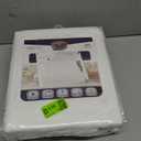 All-in-One Mattress Protector, Zippered Encasement, Water & Stain Resistant, Triple Seal Protection, King, White