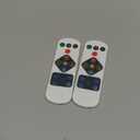 wowatt 2Pcs Battery Operated Ceiling Lights Rechargeable Motion Sensor Light Indoor Wireless Shower Light with Remote 3000K 4500K 6500K 7.48in Dimmable Timing Motion Activated Lamp for Closet Shower (3CCT-Round)