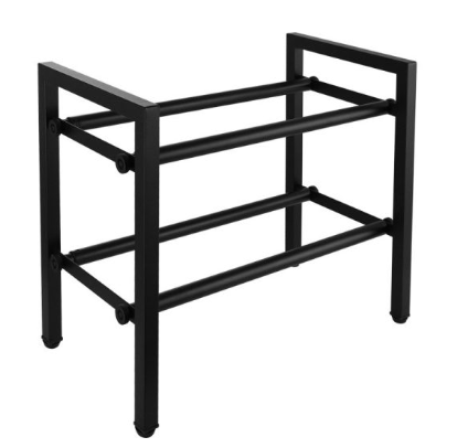 2 Tier Expandable Shoe Rack - Adjustable Stackable Shoe Shelf Organizer Closet, Entryway, Garage Storage