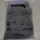 Molasus Women's Cotton Underwear High Waisted Full Coverage Ladies Panties (Regular & Plus Size) (Large, Black)