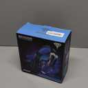 BENGOO G9000 Stereo Gaming Headset for PS4 PC Xbox One PS5 Controller, Noise Cancelling Over Ear Headphones with Mic, LED Light, 7.1 Surround Sound, Soft Memory Earmuffs for Nintendo Xbox Series X|S (Blue)