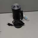 Milk Frother, 4-in-1 Electric Milk Steamer, 350ml/11.8oz Automatic Frother Machine for Coffee, Warm and Cold Foam, Temperature Control for Latte, Cappuccino, Hot Chocolate (Black)