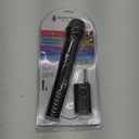 Singing Machine Portable Wireless Microphone (Black) - Premium Unidirectional UHF Wireless Mic for Singing, Speeches & Events - Cordless Mic Compatible with Karaoke Machines, PA Systems & More