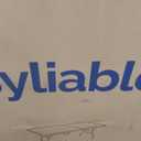 Folding Table 6ft Portable Heavy Duty Plastic Fold-in-Half Utility Foldable Table Plastic Dining Indoor Outdoor for Camping, Picnic and Party, White