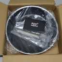 Roomena Non Stick Frying Pans Hybrid Ceramic, 12 Inch Tri-Ply Stainless Steel Skillet, Non-Toxic, PFAS/PFOA/PTFE Free, Metal Utensil Safe, Dishwasher & Oven Safe