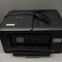 Brother Work Smart 1360 Wireless Color Inkjet All-in-One Printer with Automatic Duplex Printing and 1.8 Color Display | Includes Refresh Subscription Trial(1) (MFC-J1360DW) (Uses LC501 Series Inks)