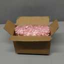 50 Pcs Pink Hair Scrunchies Bulk Valentine's Day Velvet Soft Scrunchy Cute Hair Ties Scrunchies Solid Color Elastic Bands for Women Girl Accessories Party Favor, Pink