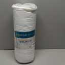 Comfort Spaces Kienna Quilt Set- Double Sided Stitching Design Summer Blanket, Lightweight, Soft, All Season Bedding Layer, Matching Sham, White, Coverlet Twin/Twin XL(66"x90") 2 Piece