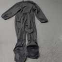 Toddler Grey Mouse Costume for Kids Minky | Jumpsuit with Hood Ears Tail and Shoe Covers | Child Halloween Outfit 30M