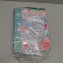 Faithful Hers Bible Cover Case for Women 3pcs Bible Bag Set with Notebook and Bookmark Woman PU Leather Book Carrying Case for Lady Bible Case Christian Gifts for Christmas Thanksgiving Day (Light Green)