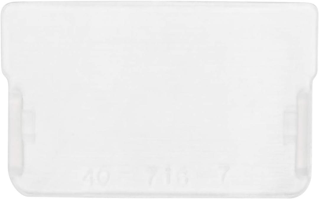 Akro-Mils 40716 Width Dividers for Plastic Storage Hardware and Craft Cabinet Small Drawers, (16-Pack), Clear, White